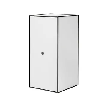 Rangement Frame 70 - white, porte, 2 étagères - Audo Copenhagen