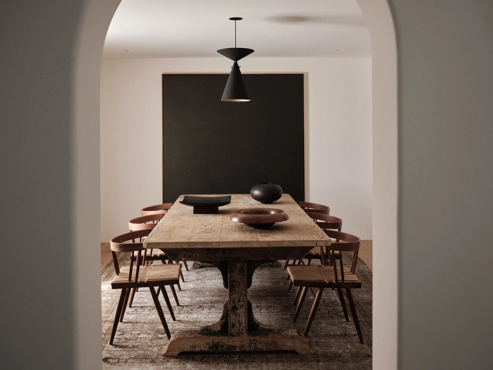 Saladier Rond Ø42 cm, Bois de hêtre Audo Copenhagen