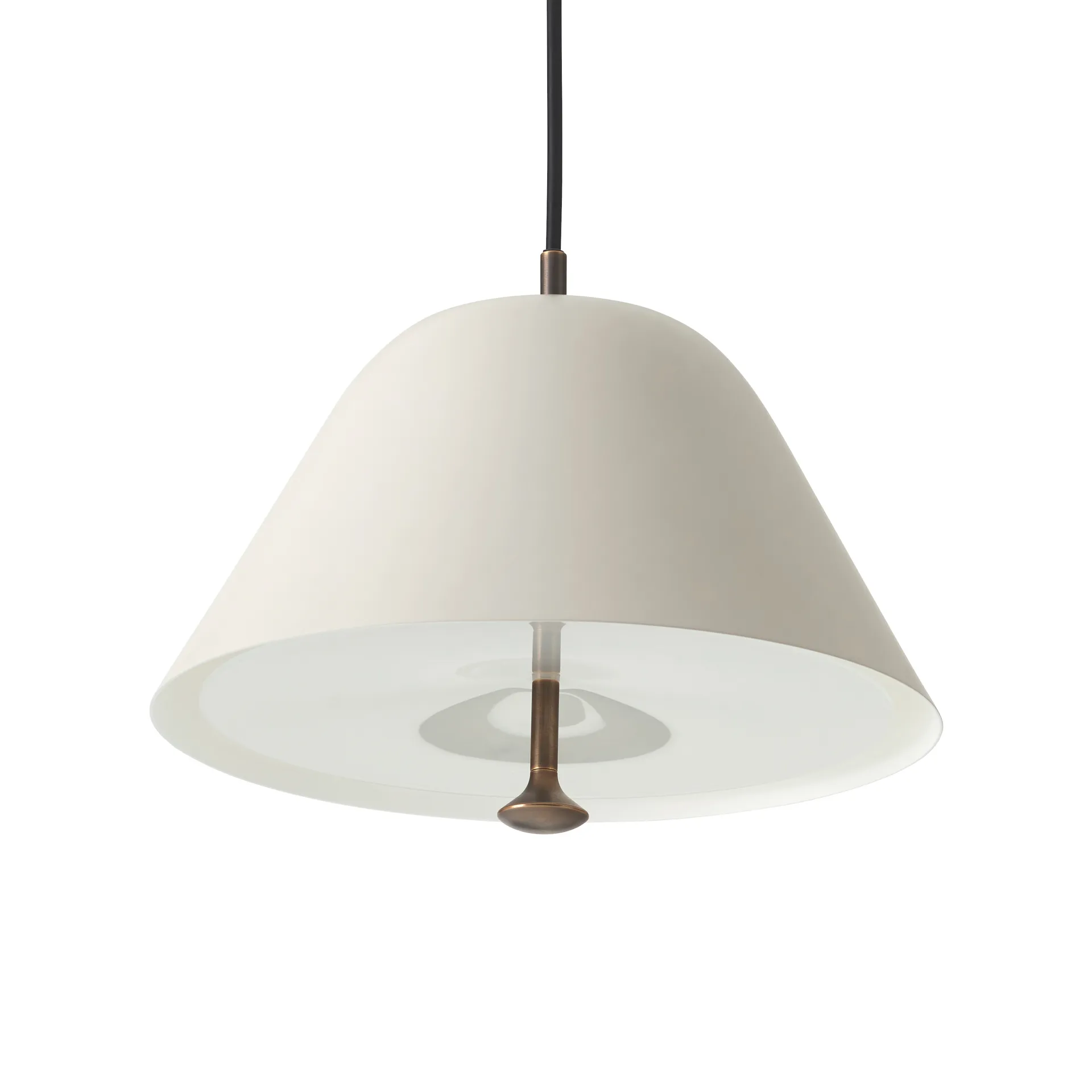 Suspension Levitate Ø28 cm, Gris-laiton bronzé Audo Copenhagen