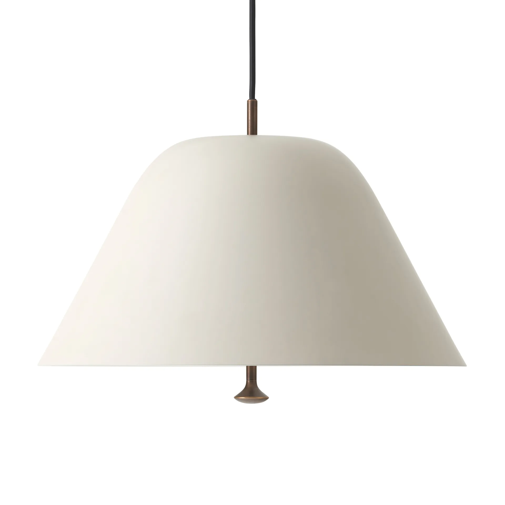 Suspension Levitate Ø40 cm, Gris-laiton bronzé Audo Copenhagen