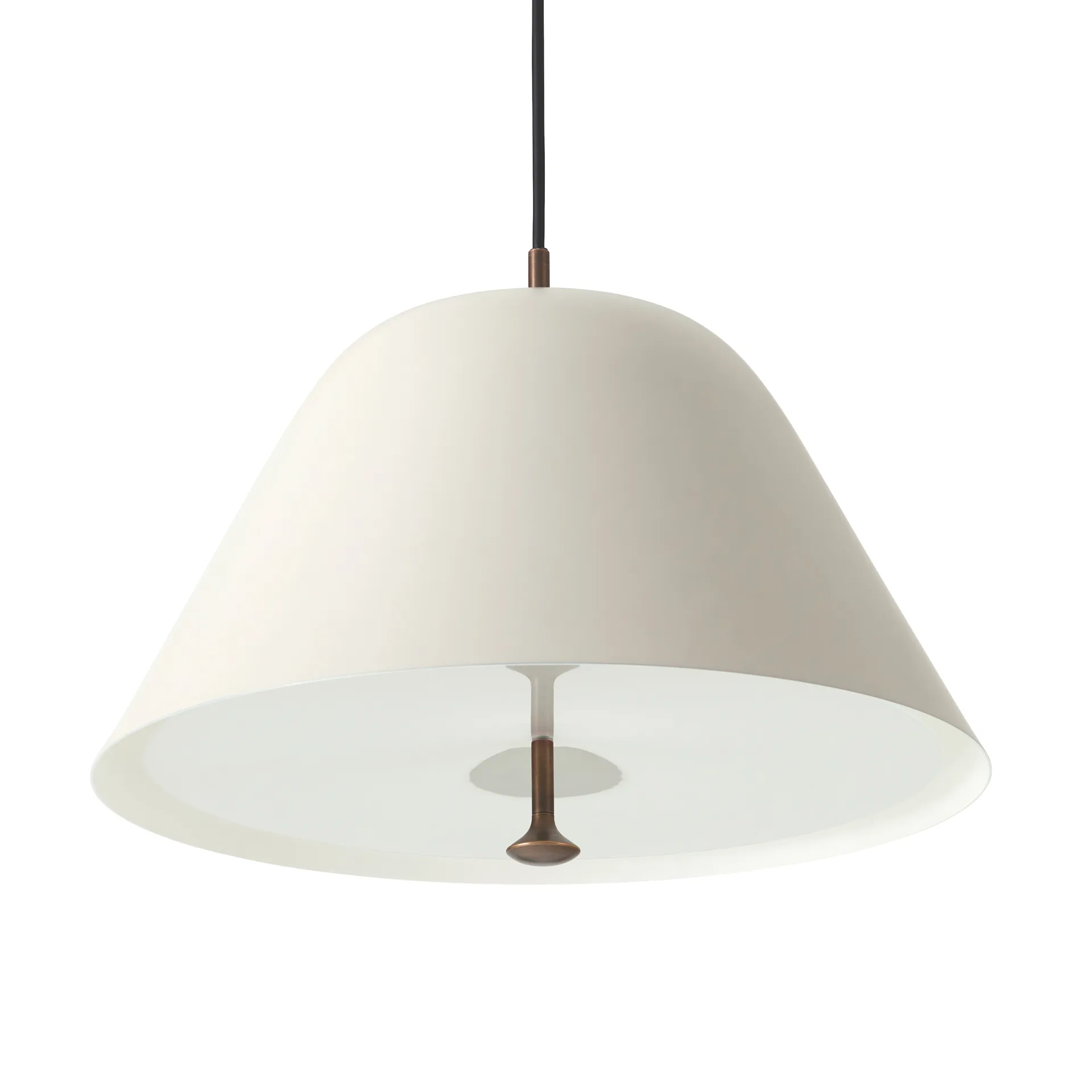 Suspension Levitate Ø40 cm, Gris-laiton bronzé Audo Copenhagen