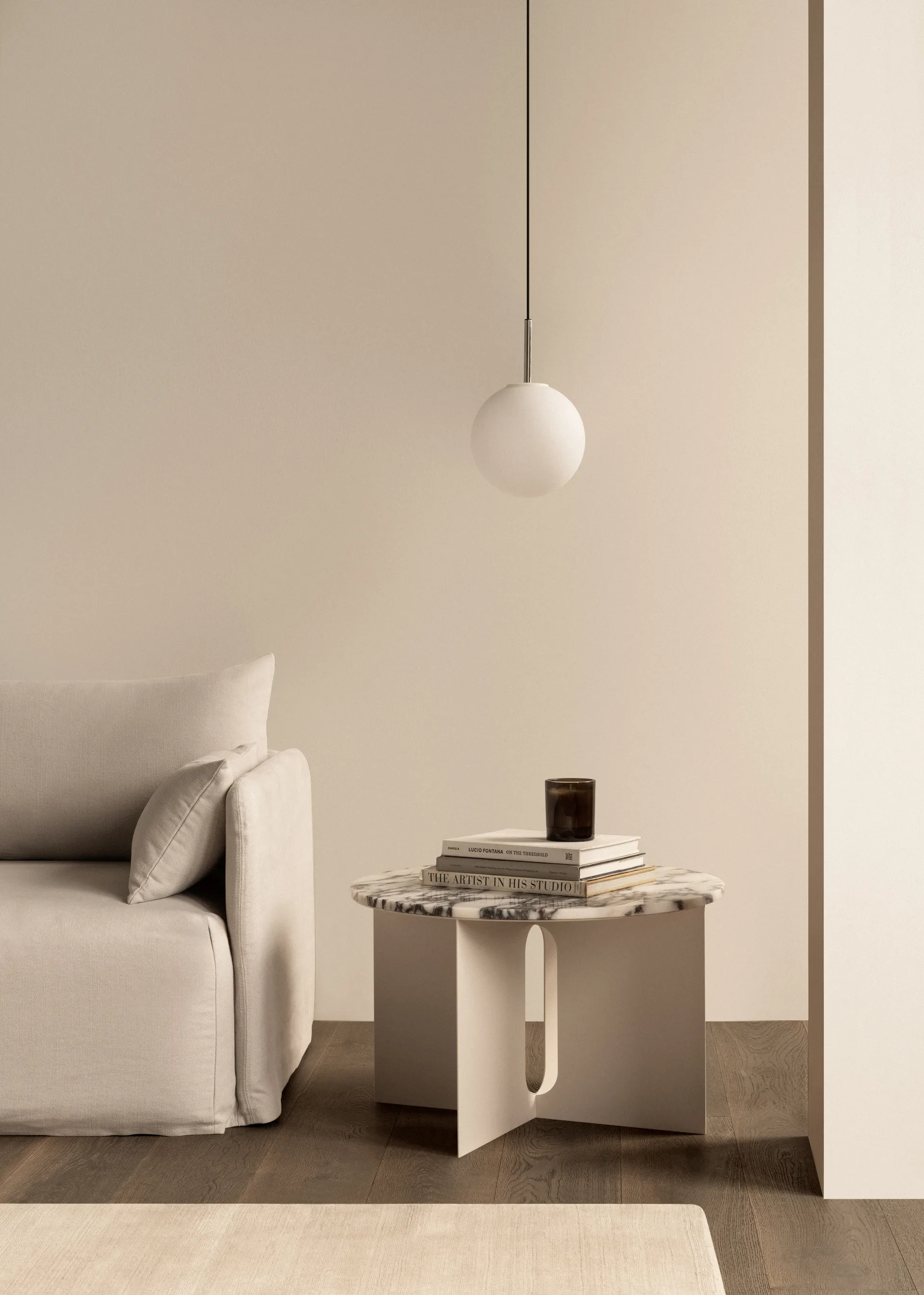 Suspension TR Bulb, Polished steel Audo Copenhagen
