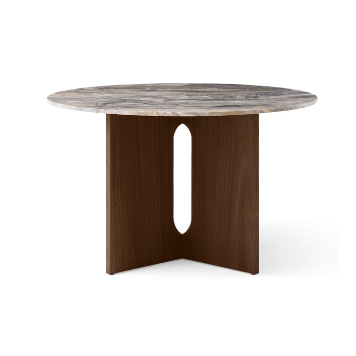 Table à manger Androgyne, Grey galaxy-chêne foncé Audo Copenhagen