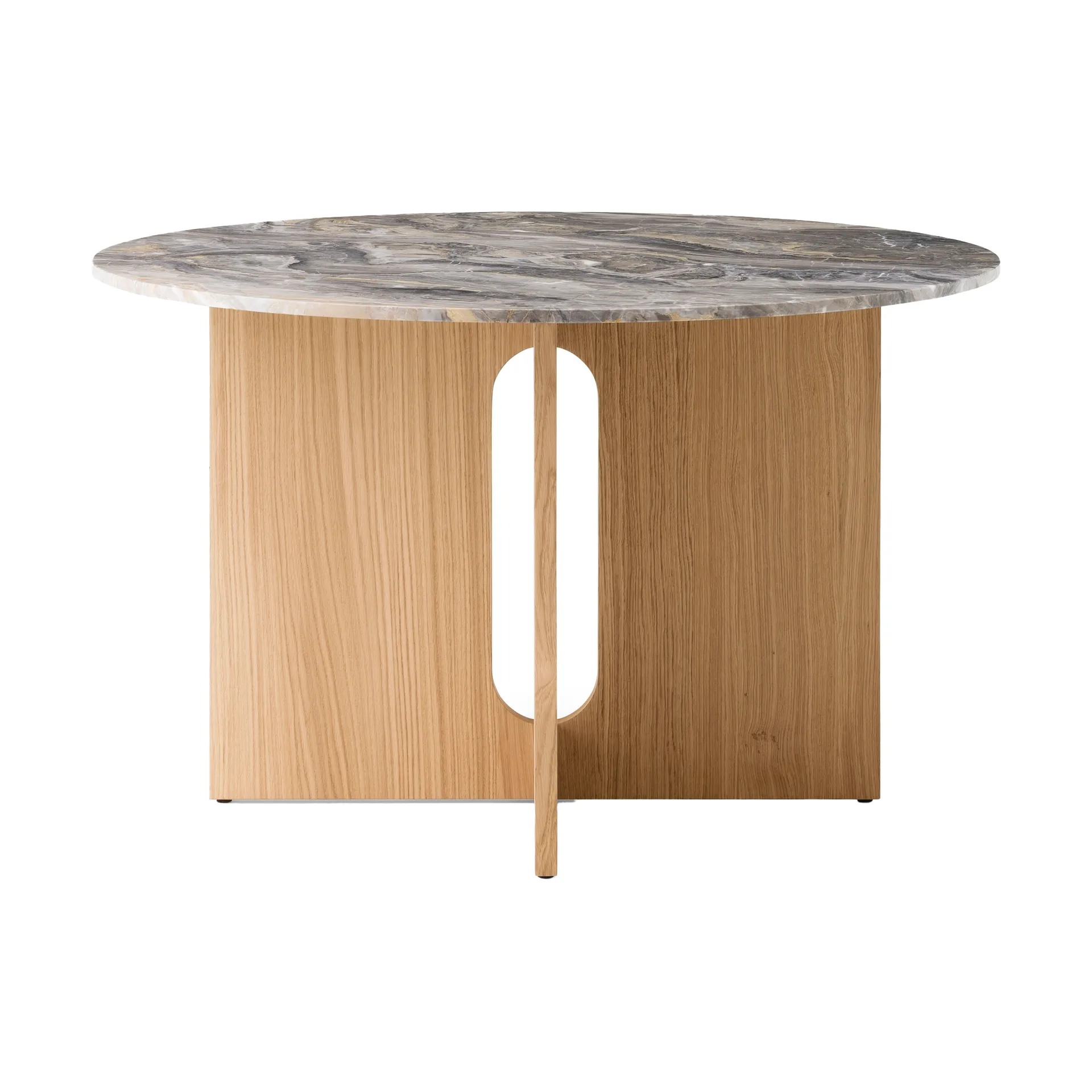Table à manger Androgyne, Grey galaxy-chêne non traité Audo Copenhagen