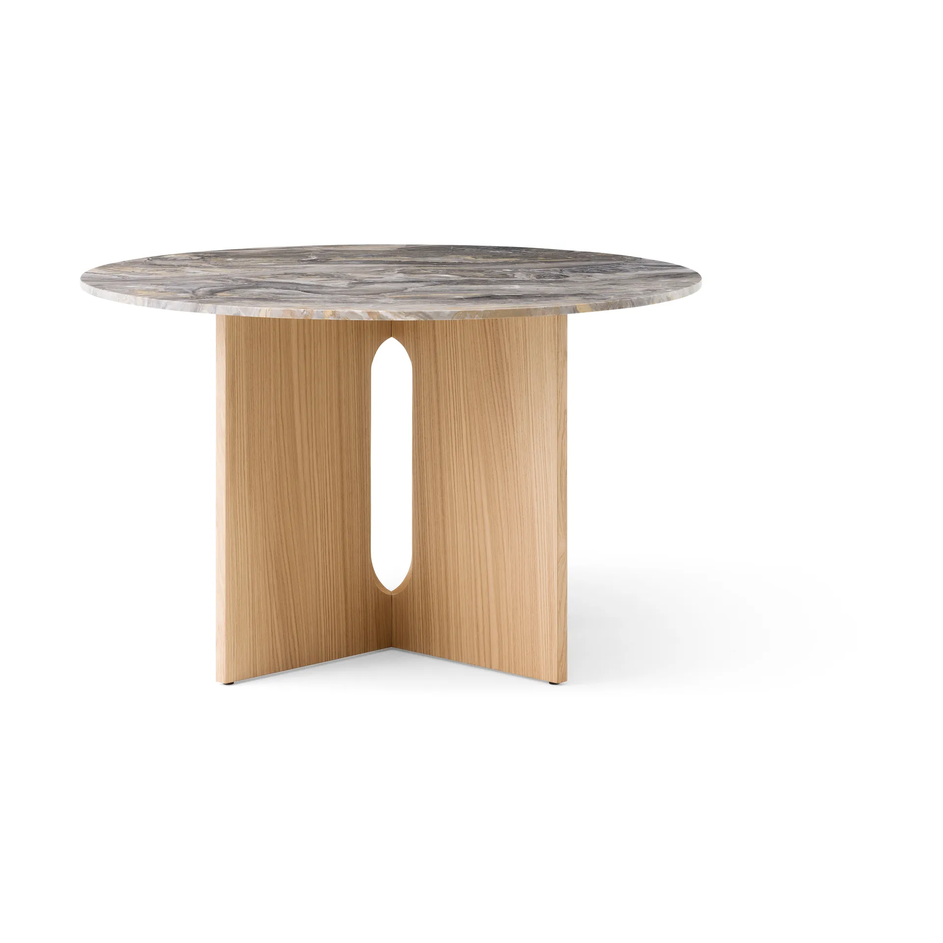 Table à manger Androgyne, Grey galaxy-chêne non traité Audo Copenhagen