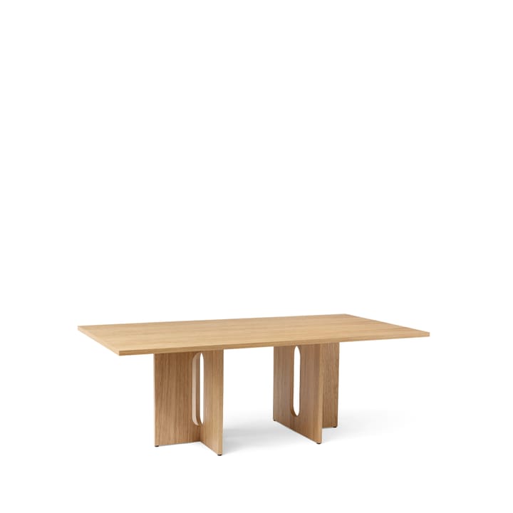 Table à manger Androgyne Rectangular, natural oak, 210x109 cm Audo Copenhagen