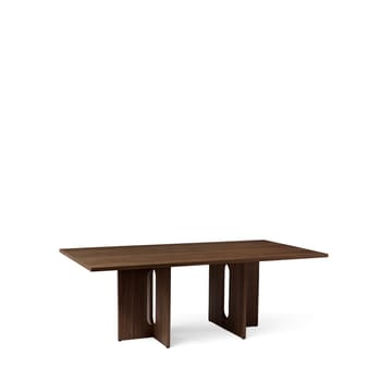 Table à manger Androgyne Rectangular - oak dark stained, 210x109 cm - Audo Copenhagen