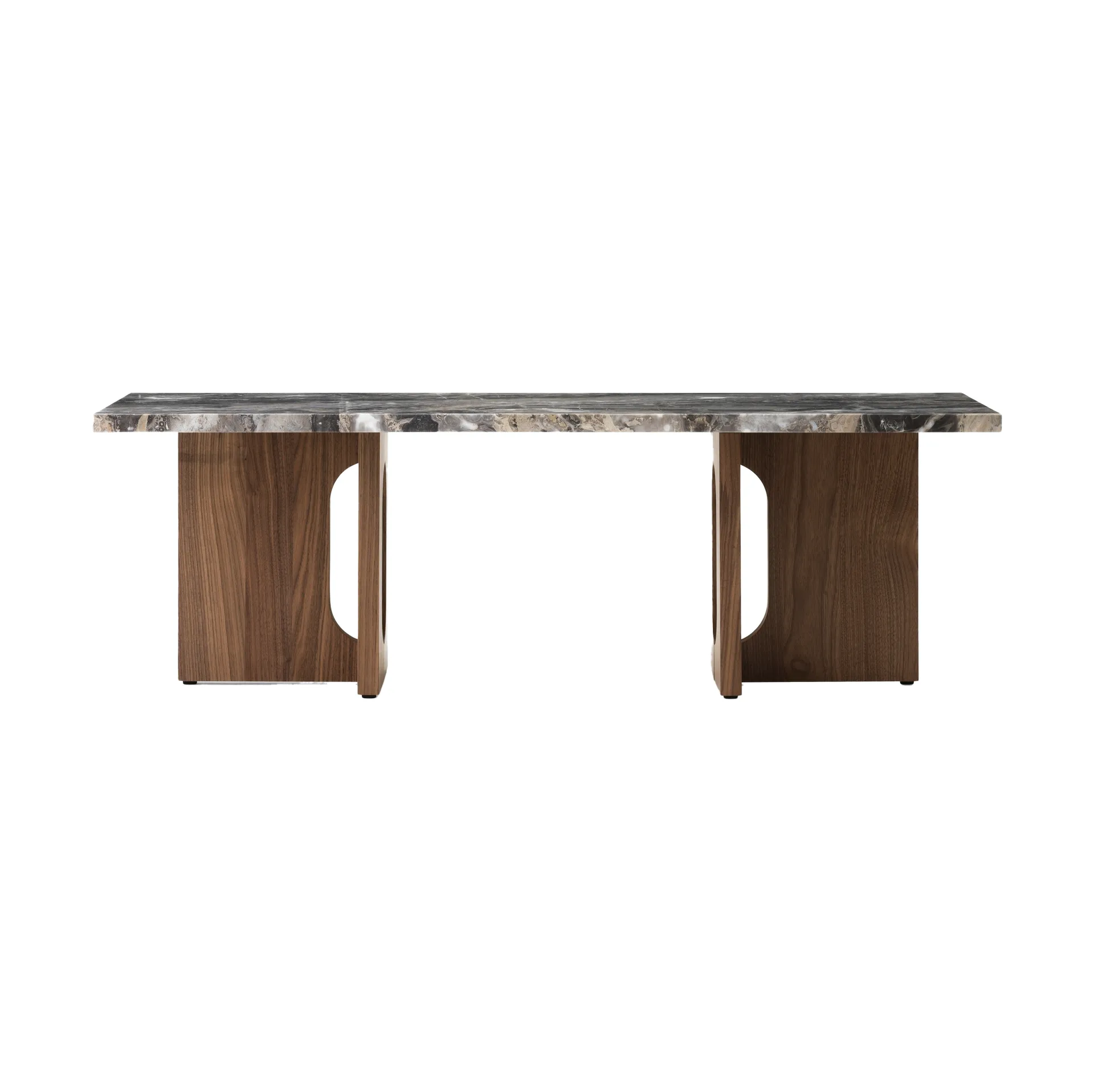 Table basse Androgyne 45x120 cm, Grey galaxy-noyer Audo Copenhagen