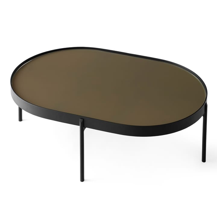 Table basse NoNo L 59,5x96,5 cm - Noir-marron - Audo Copenhagen