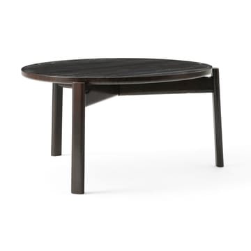 Table basse Passage Ø70 cm - Chêne laqué foncé - Audo Copenhagen