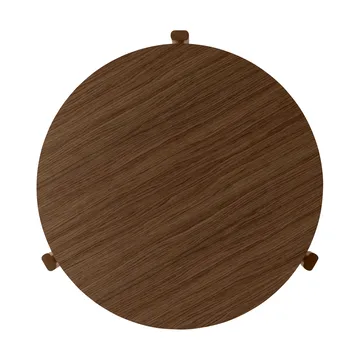 Table basse Passage - Chêne foncé, Ø70 cm - Audo Copenhagen