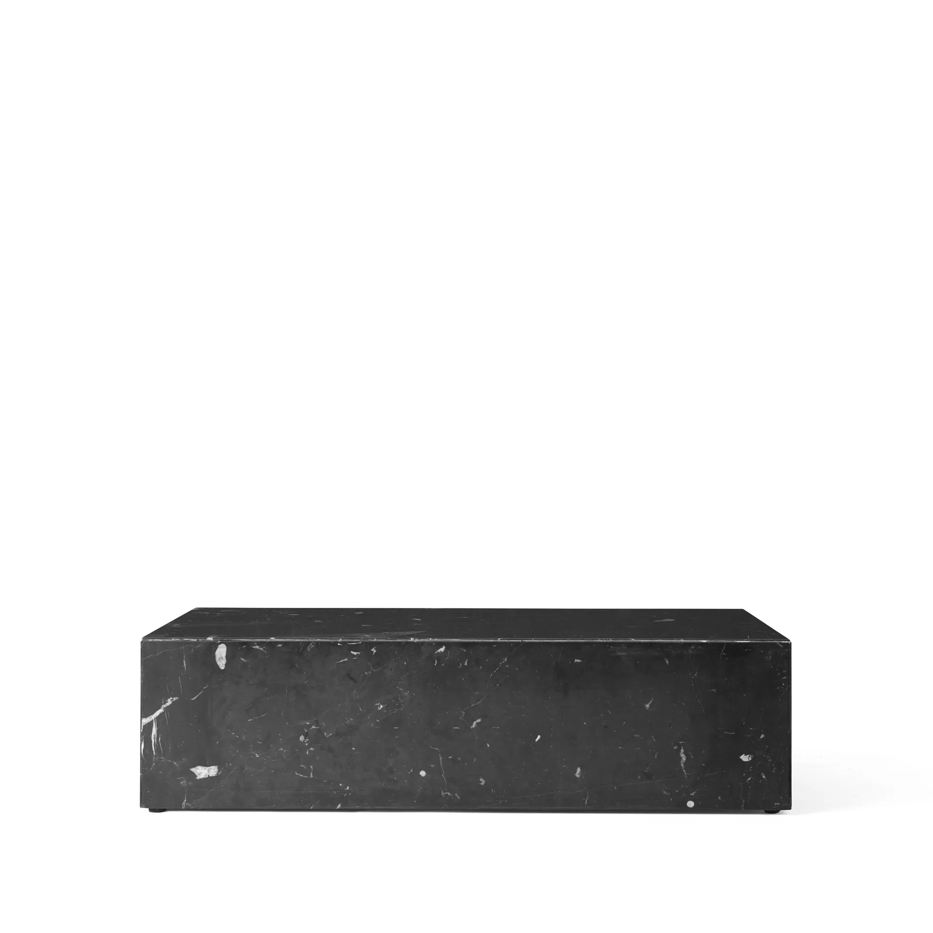 Table basse Plinth, black, low Audo Copenhagen