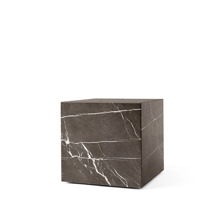 Table basse Plinth - brown, cube - Audo Copenhagen