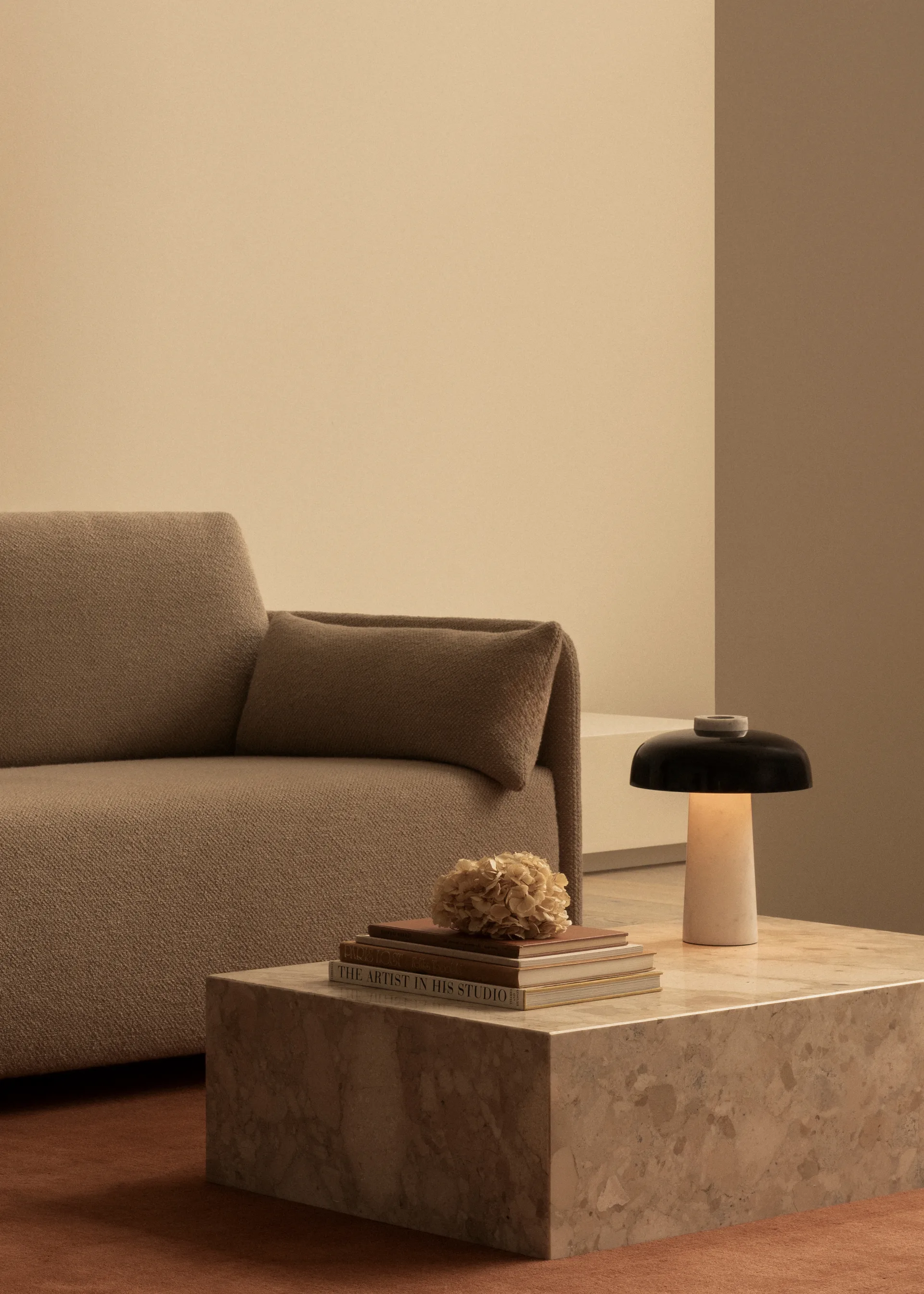 Table basse Plinth, Grey galaxy, low Audo Copenhagen