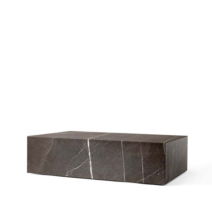 Table basse Plinth - grey, low - Audo Copenhagen
