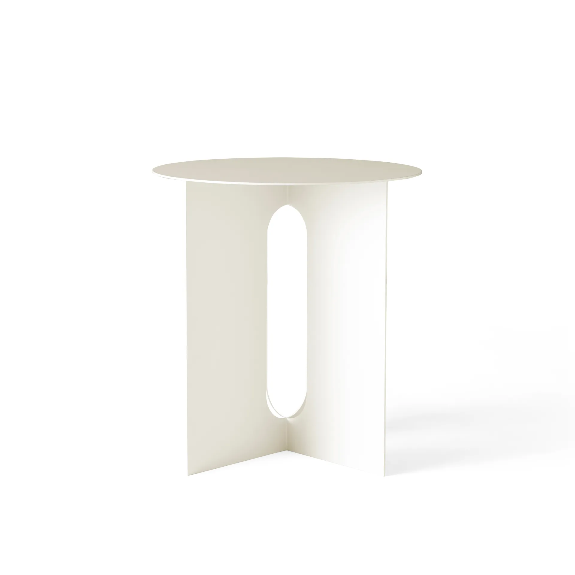 Table d'appoint Androgyne Ø40x43 cm, ivoire Audo Copenhagen
