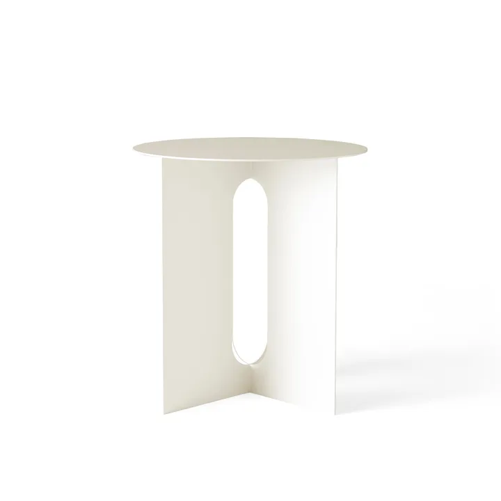 Table d'appoint Androgyne Ø40x43 cm - ivoire - Audo Copenhagen