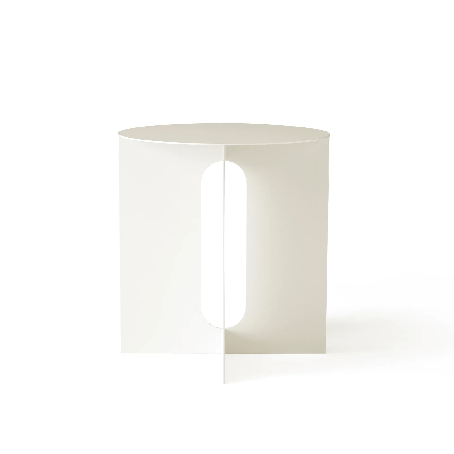 Table d'appoint Androgyne Ø40x43 cm, ivoire Audo Copenhagen