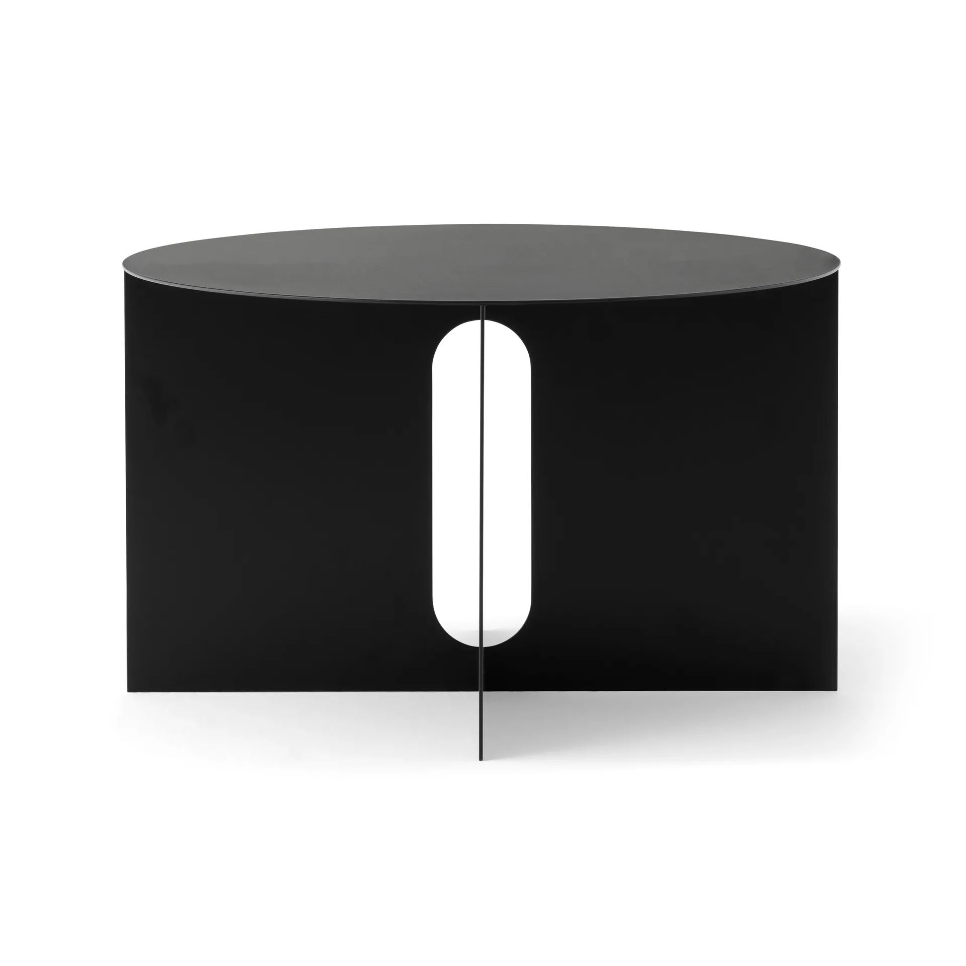 Table d'appoint Androgyne Ø63 cm, Black Audo Copenhagen