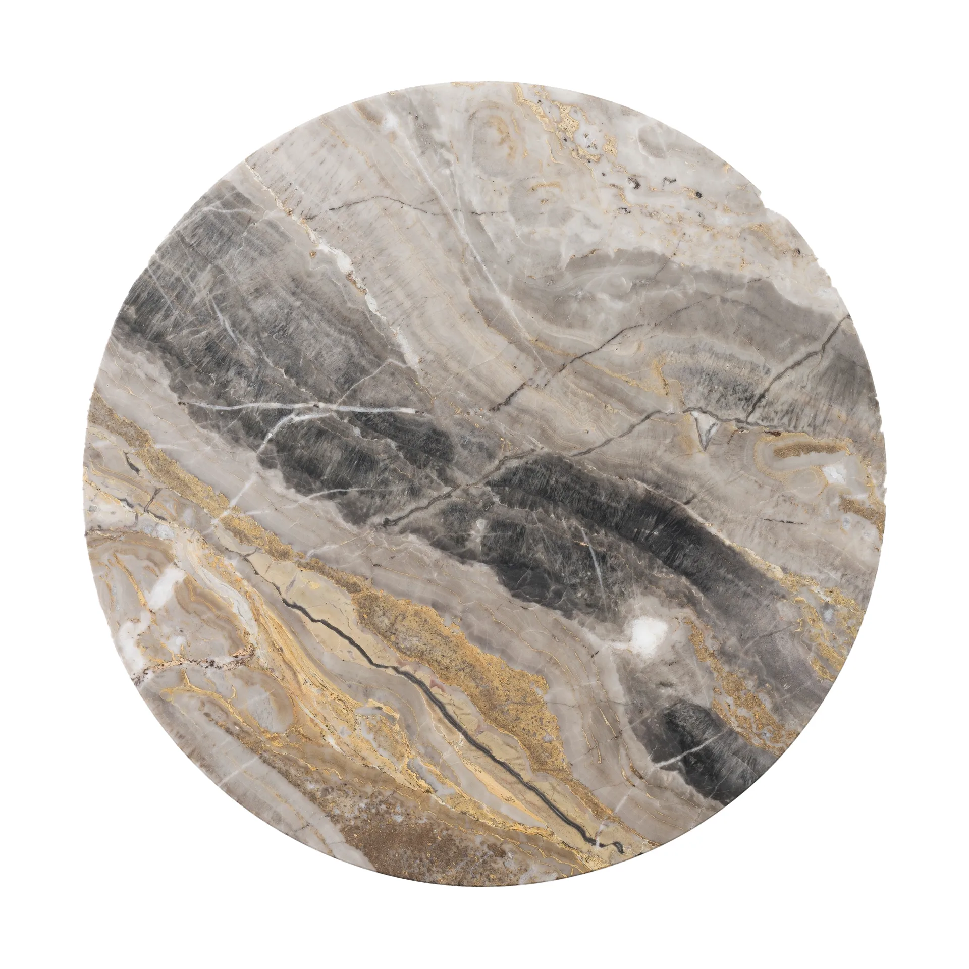 Table d'appoint Androgyne, plateau de table Ø42 cm, Grey galaxy Audo Copenhagen