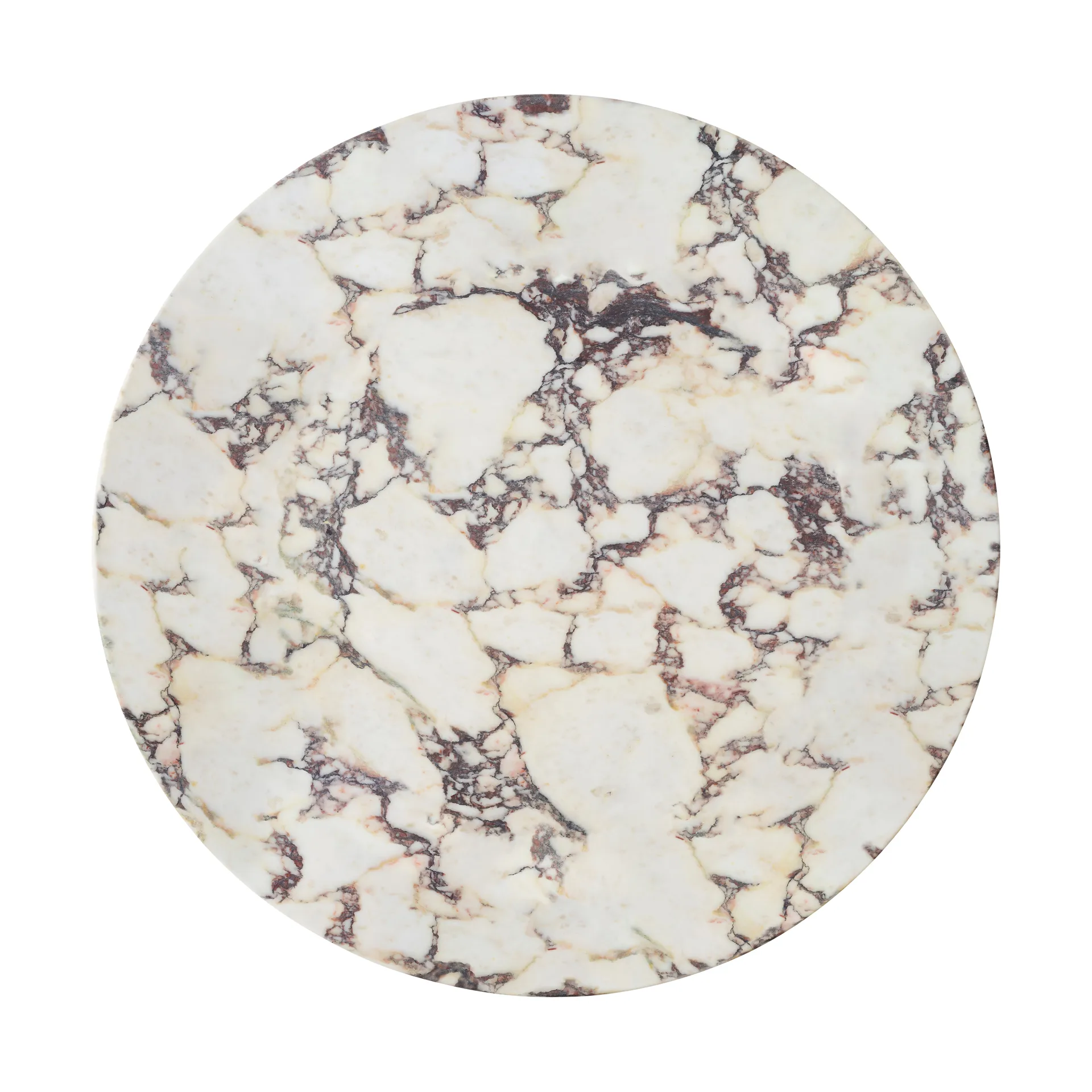 Table d'appoint Androgyne plateau de table Ø65 cm, Calacatta Viola Audo Copenhagen