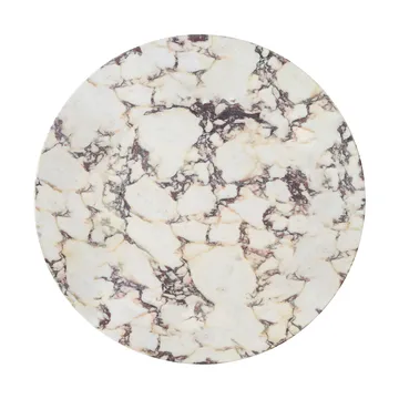 Table d'appoint Androgyne, plateau de table - Calacatta Viola, Ø65 cm - Audo Copenhagen