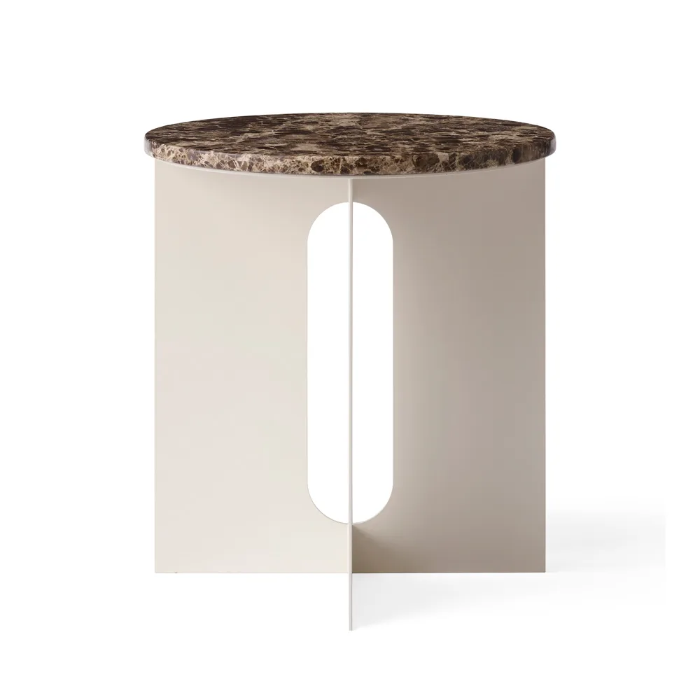 Table d'appoint Androgyne, plateau de table, Emparador, Ø42 cm Audo Copenhagen