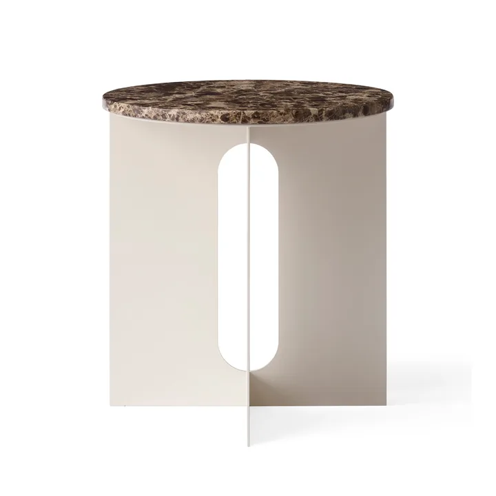 Table d'appoint Androgyne, plateau de table - Emparador, Ø42 cm - Audo Copenhagen