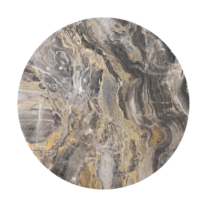 Table d'appoint Androgyne, plateau de table - Grey galaxy, Ø65 cm - Audo Copenhagen