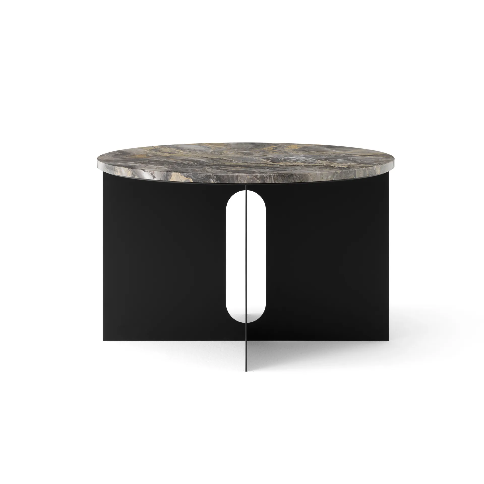 Table d'appoint Androgyne, plateau de table, Grey galaxy, Ø65 cm Audo Copenhagen