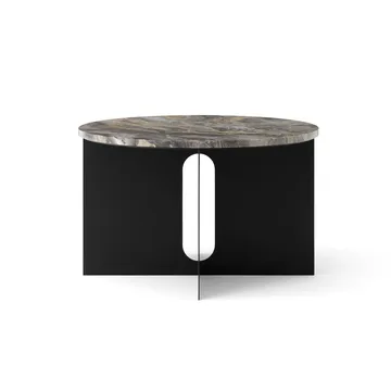 Table d'appoint Androgyne, plateau de table - Grey galaxy, Ø65 cm - Audo Copenhagen