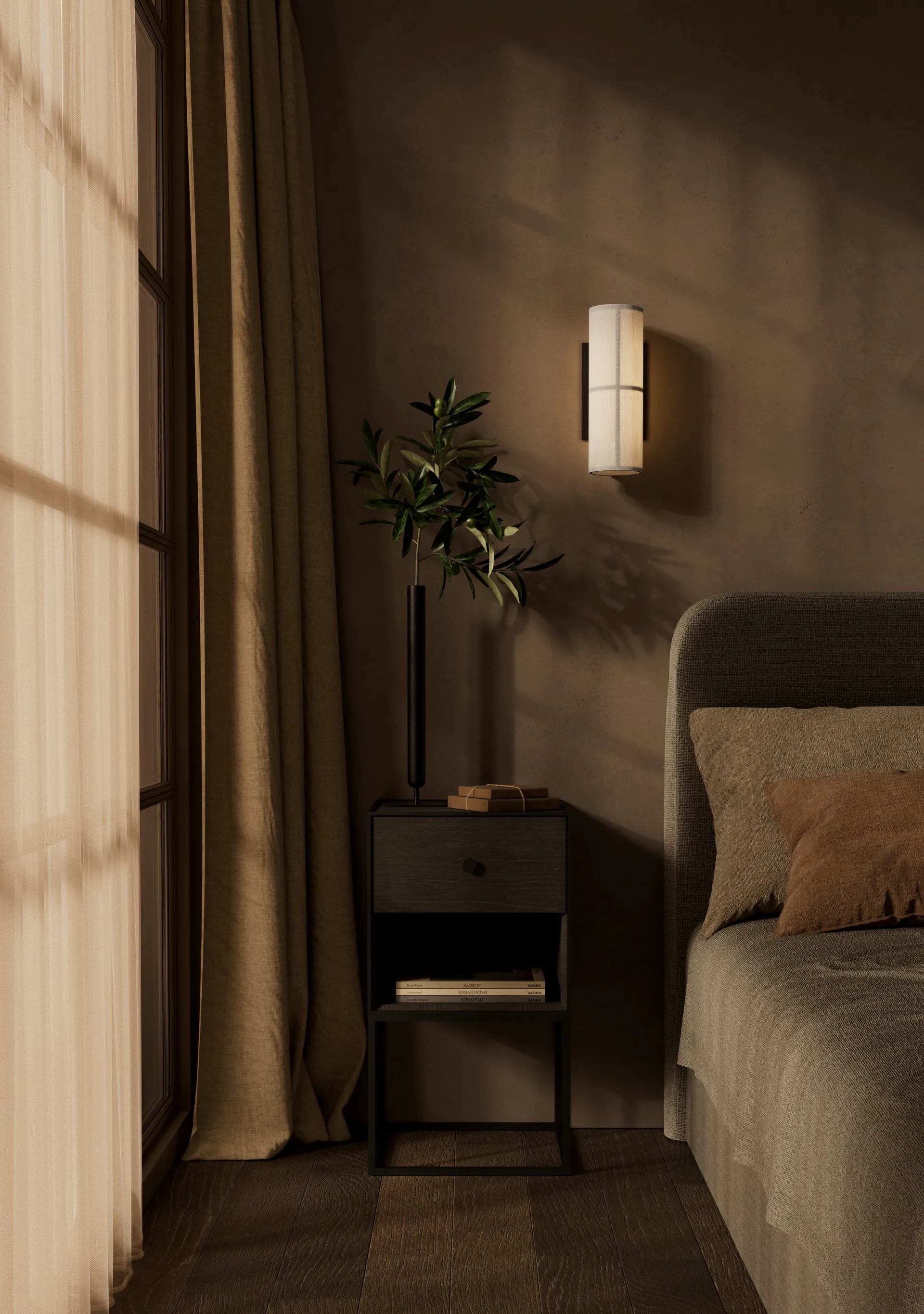 Table d'appoint Frame 35, Chêne fumé Audo Copenhagen