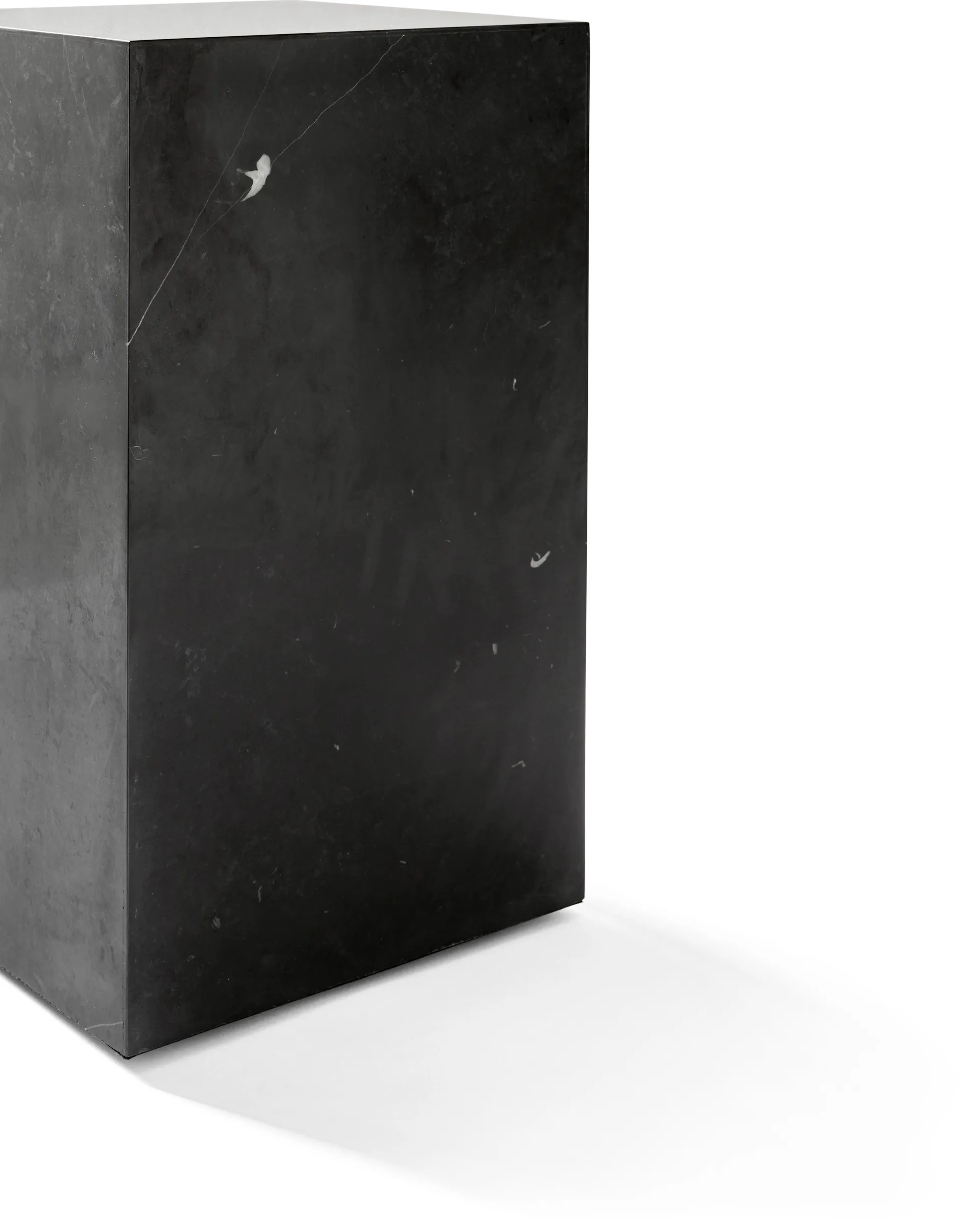 Table d’appoint Plinth tall 30x30x51 cm, Black Audo Copenhagen