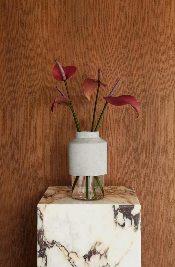 Table d’appoint Plinth tall 30x30x51 cm, Multi rose Audo Copenhagen