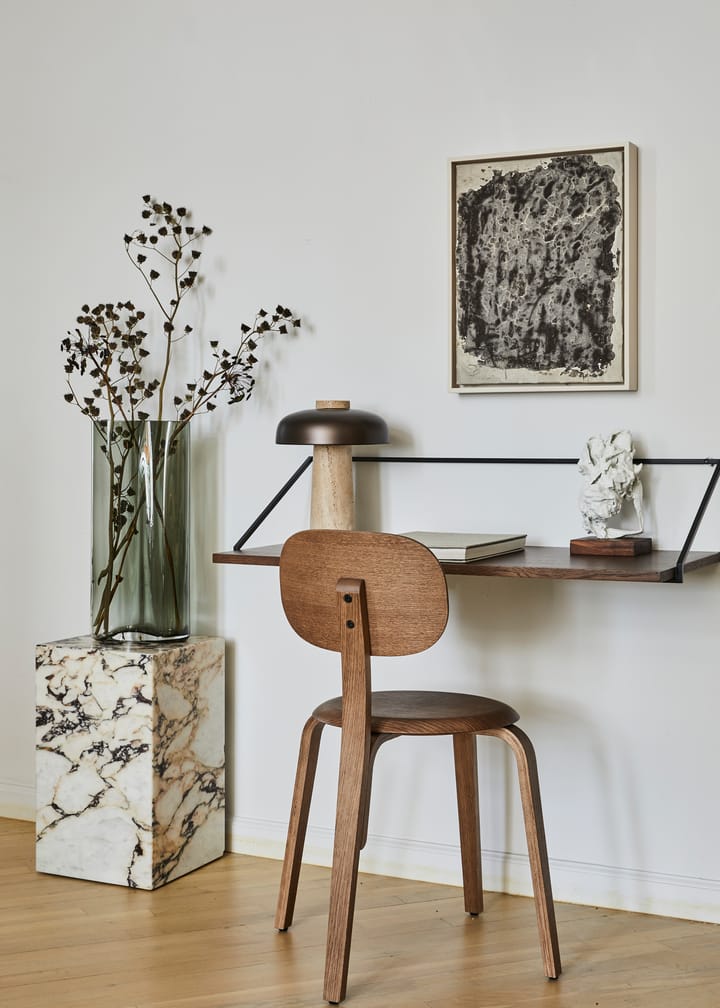 Table d’appoint Plinth tall 30x30x51 cm, Multi rose Audo Copenhagen