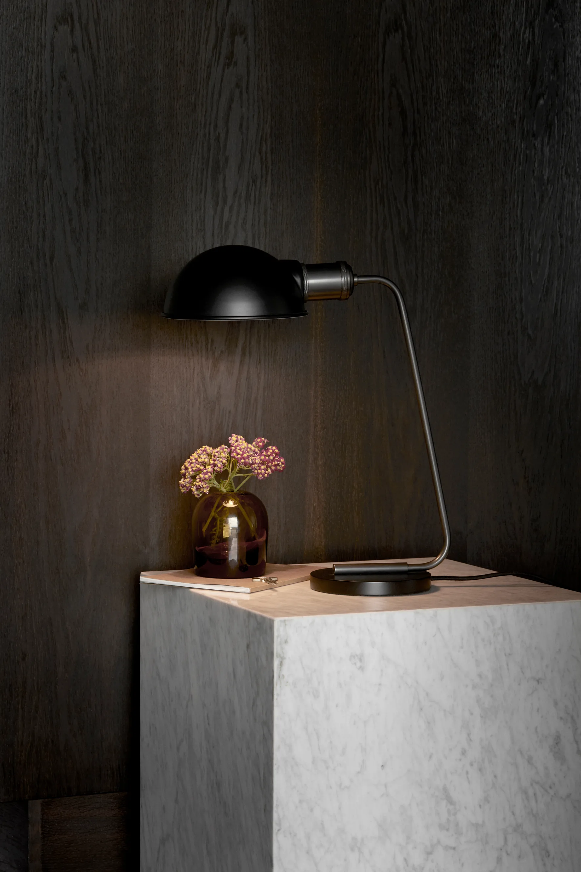 Table d’appoint Plinth tall 30x30x51 cm, White Audo Copenhagen