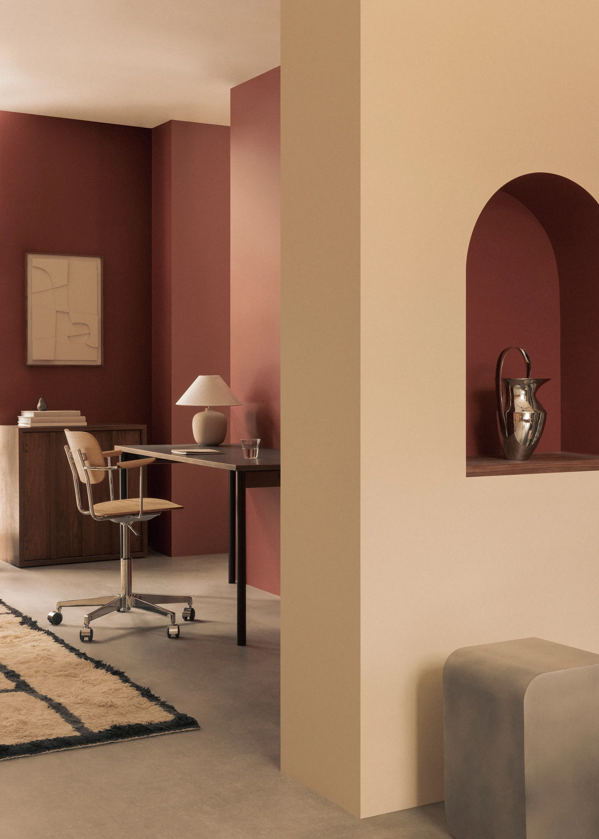 Table d'appoint Volume, Aluminium Audo Copenhagen