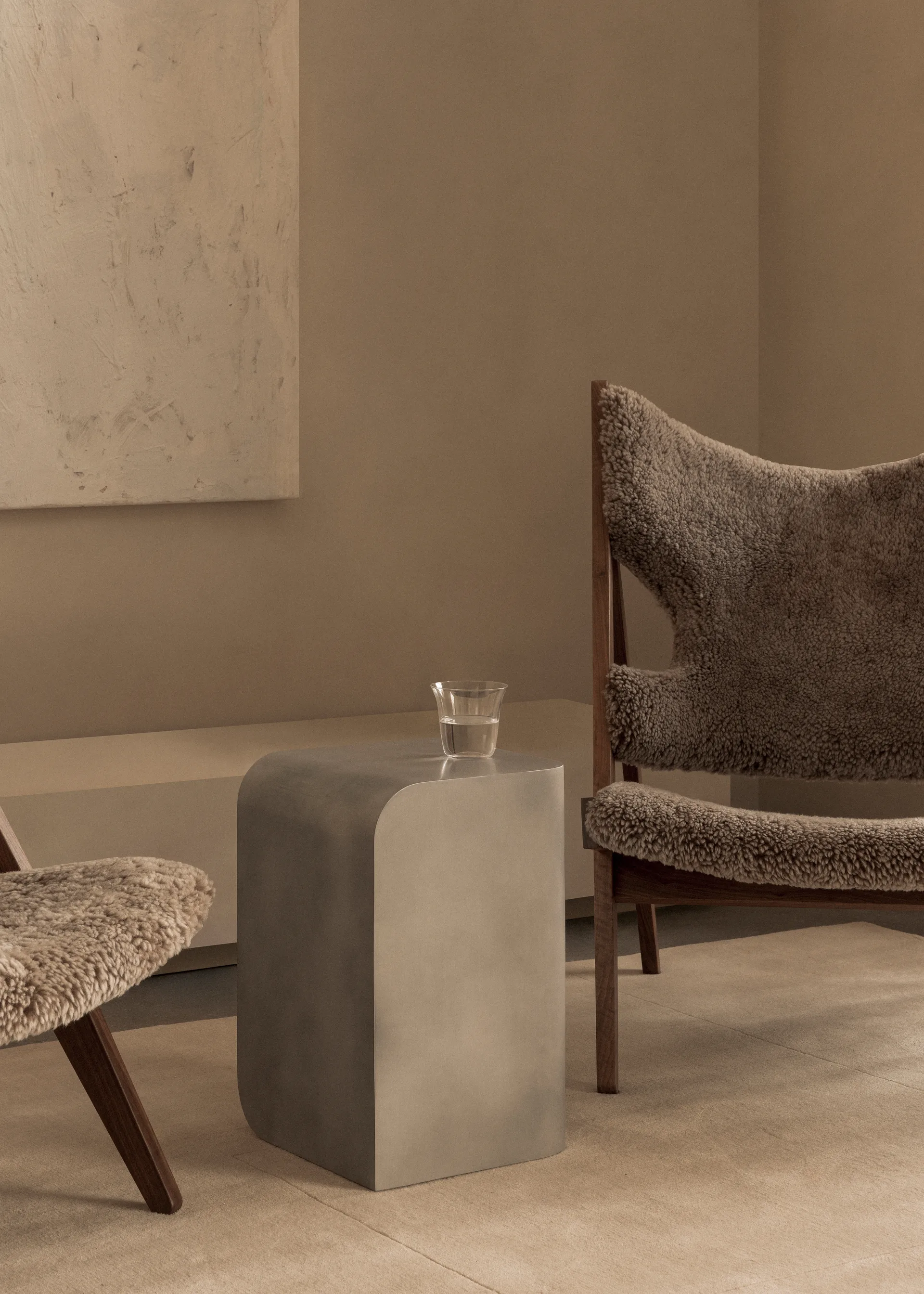 Table d'appoint Volume, Aluminium Audo Copenhagen