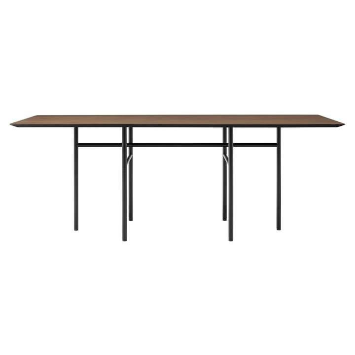 Table rectangulaire Snaregade, Chêne teinté noir-foncé Audo Copenhagen