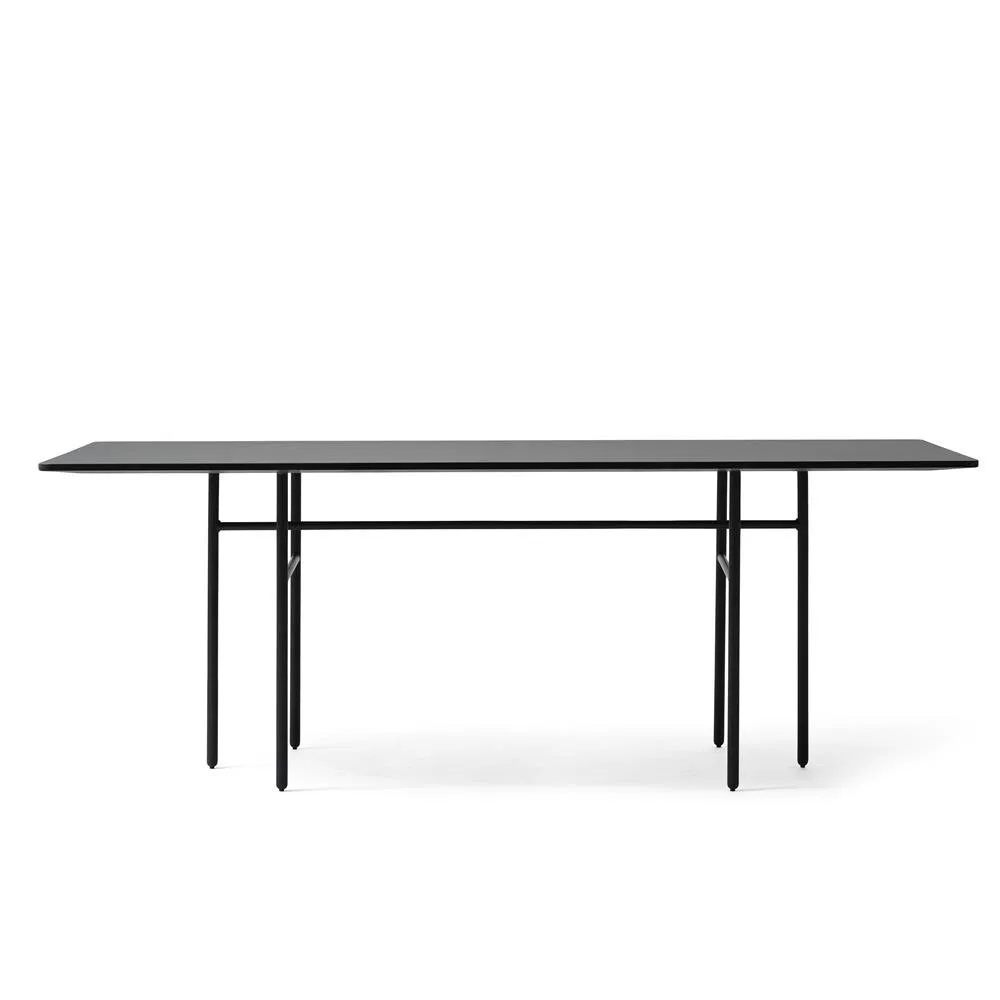 Table rectangulaire Snaregade, noir Audo Copenhagen