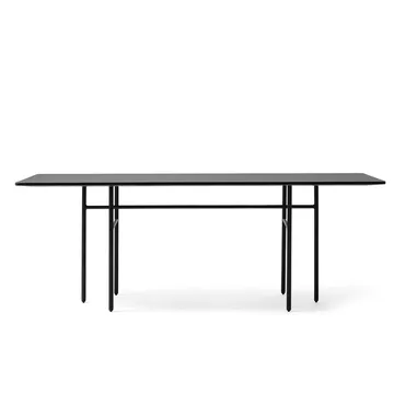 Table rectangulaire Snaregade - noir - Audo Copenhagen