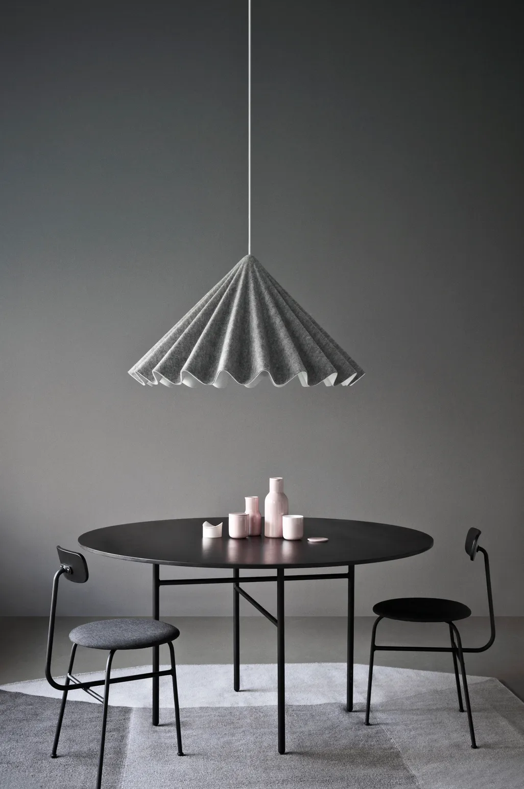 Table ronde Snaregade, Noir, Ø120 cm Audo Copenhagen