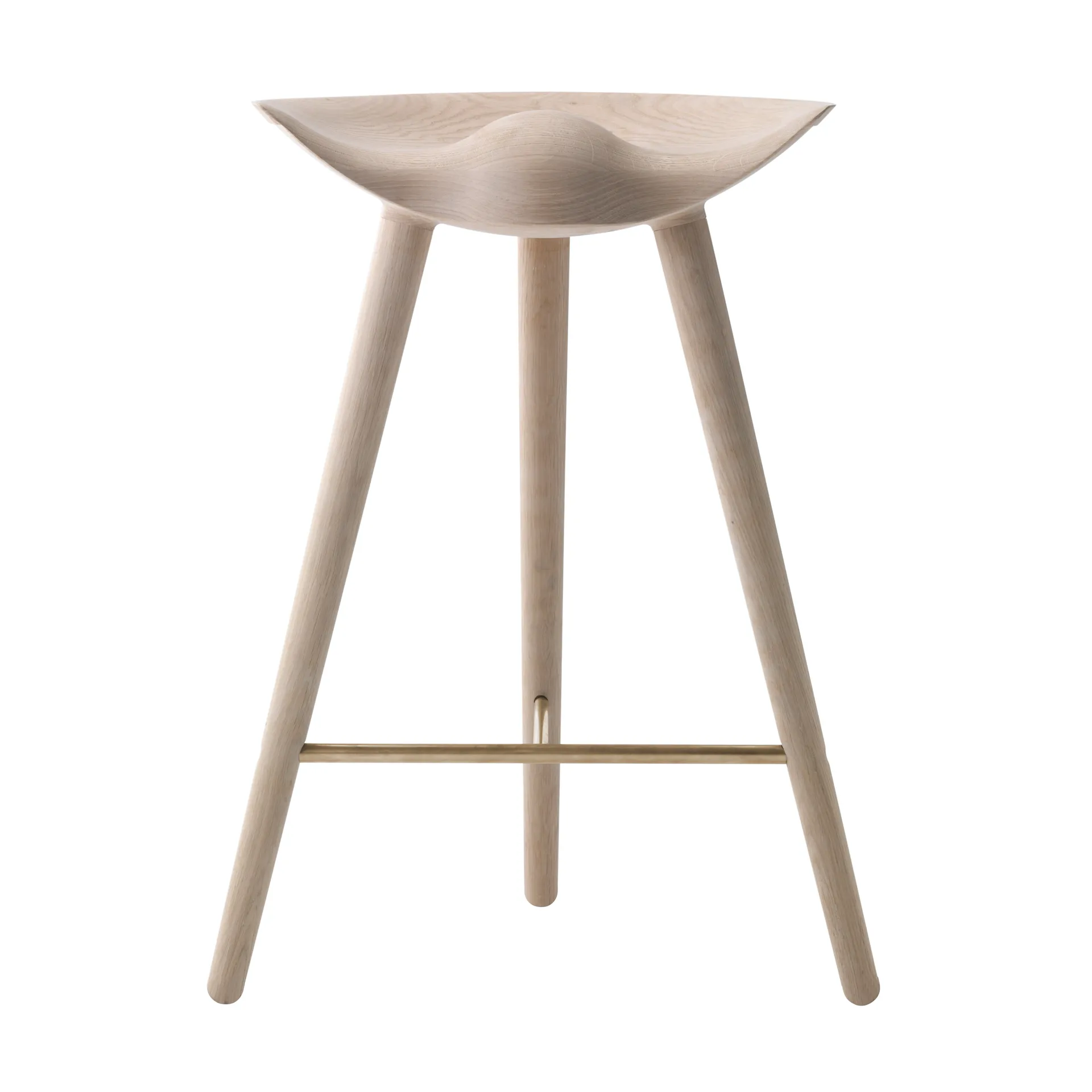 Tabouret de bar ML42 69 cm, Chêne-acier Audo Copenhagen