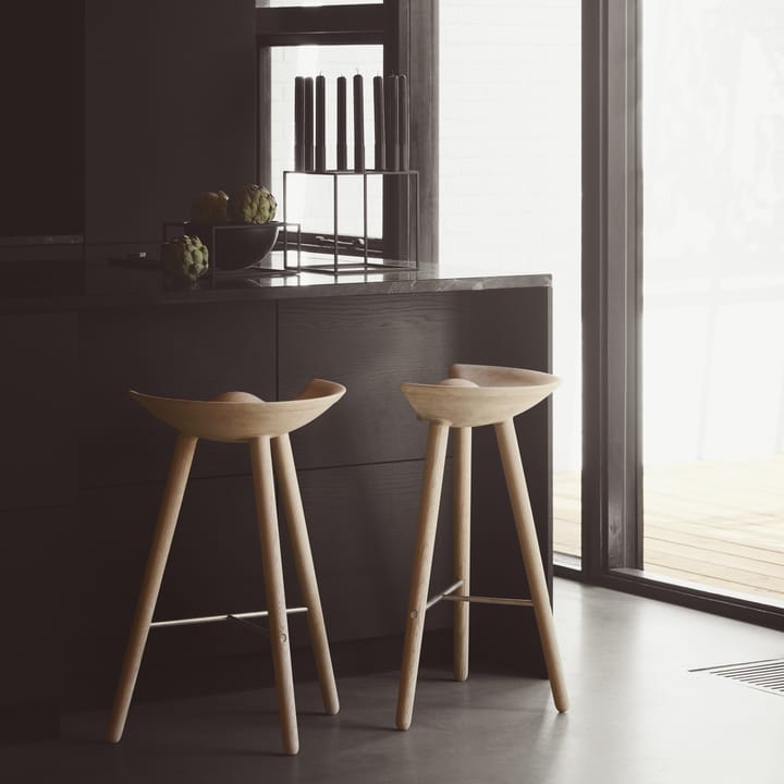 Tabouret de bar ML42 77 cm - Chêne-acier - Audo Copenhagen