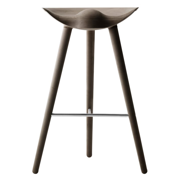 Tabouret de bar ML42 77 cm - Chêne huilé brun-acier - Audo Copenhagen