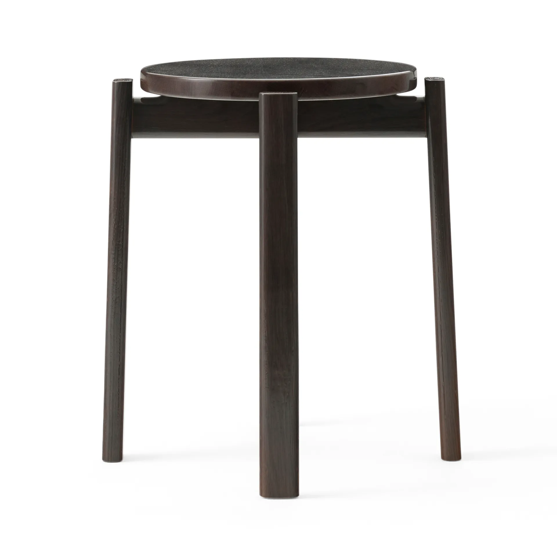 Tabouret Passage, Chêne laqué foncé Audo Copenhagen