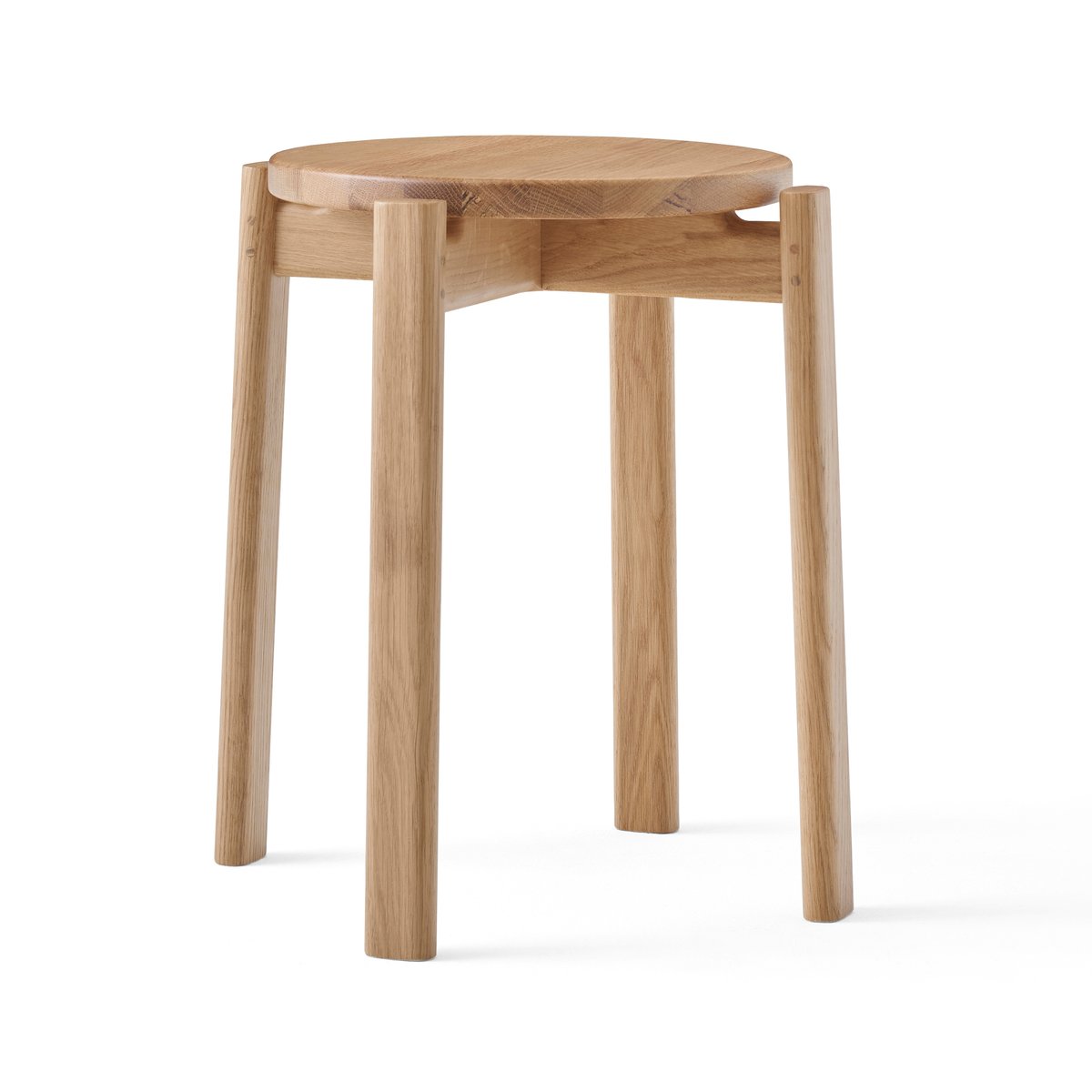 Audo Copenhagen / MENU Tabouret Passage Chêne | Design Scandinave | Tabourets | Beige