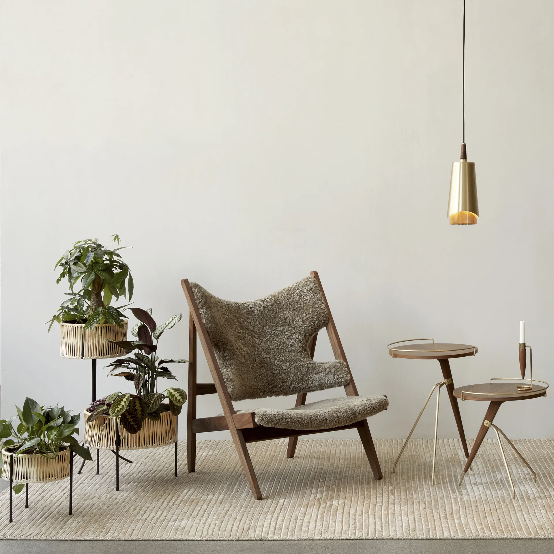 Tapis Houkime 170x240 cm, Beige Audo Copenhagen