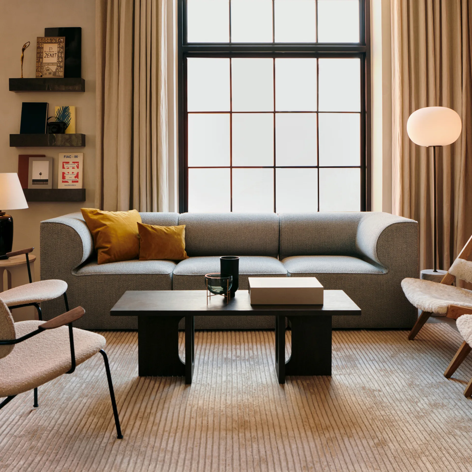 Tapis Houkime 200x300 cm, Beige Audo Copenhagen