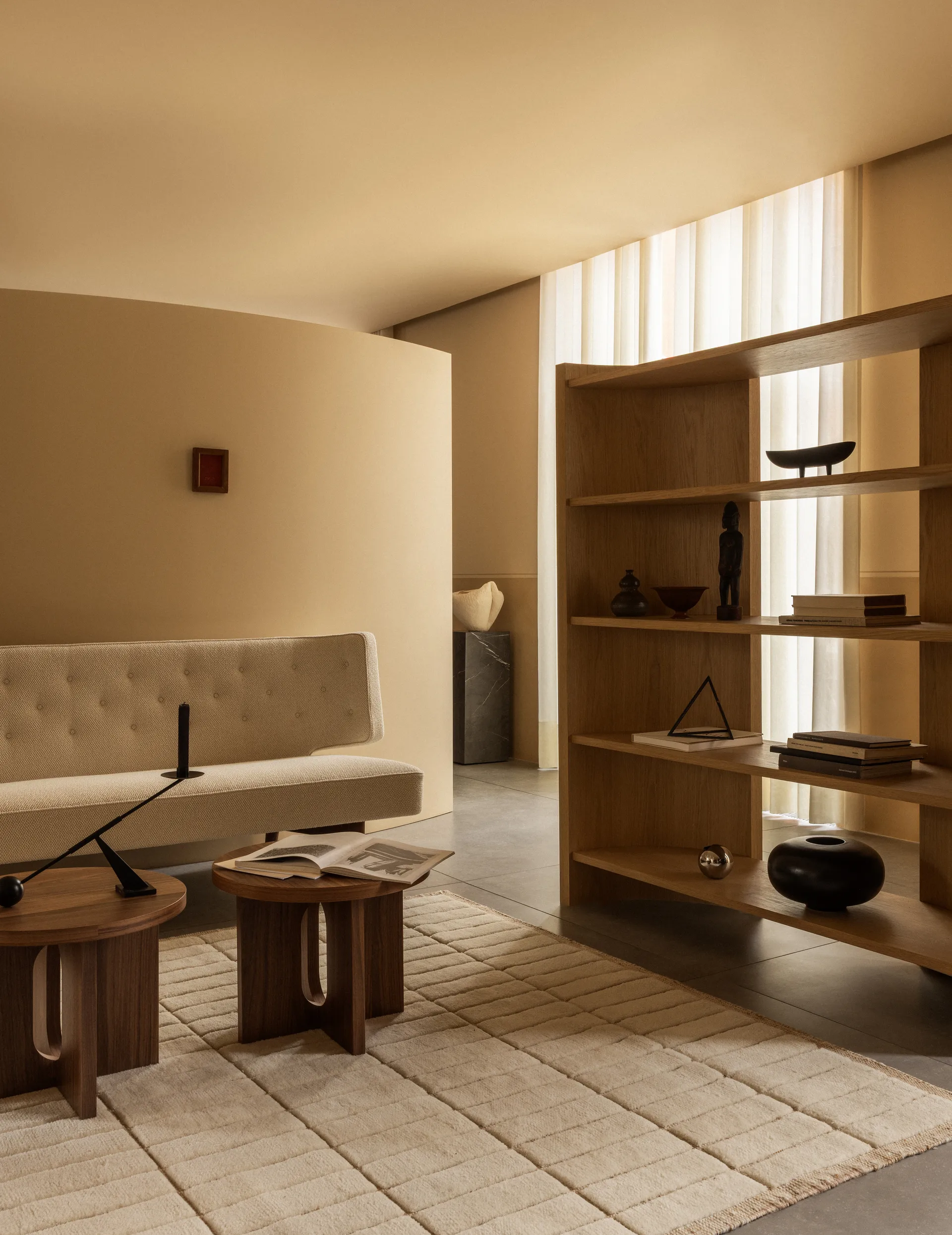 Tapis Tile, Ivory, 200x300 cm Audo Copenhagen